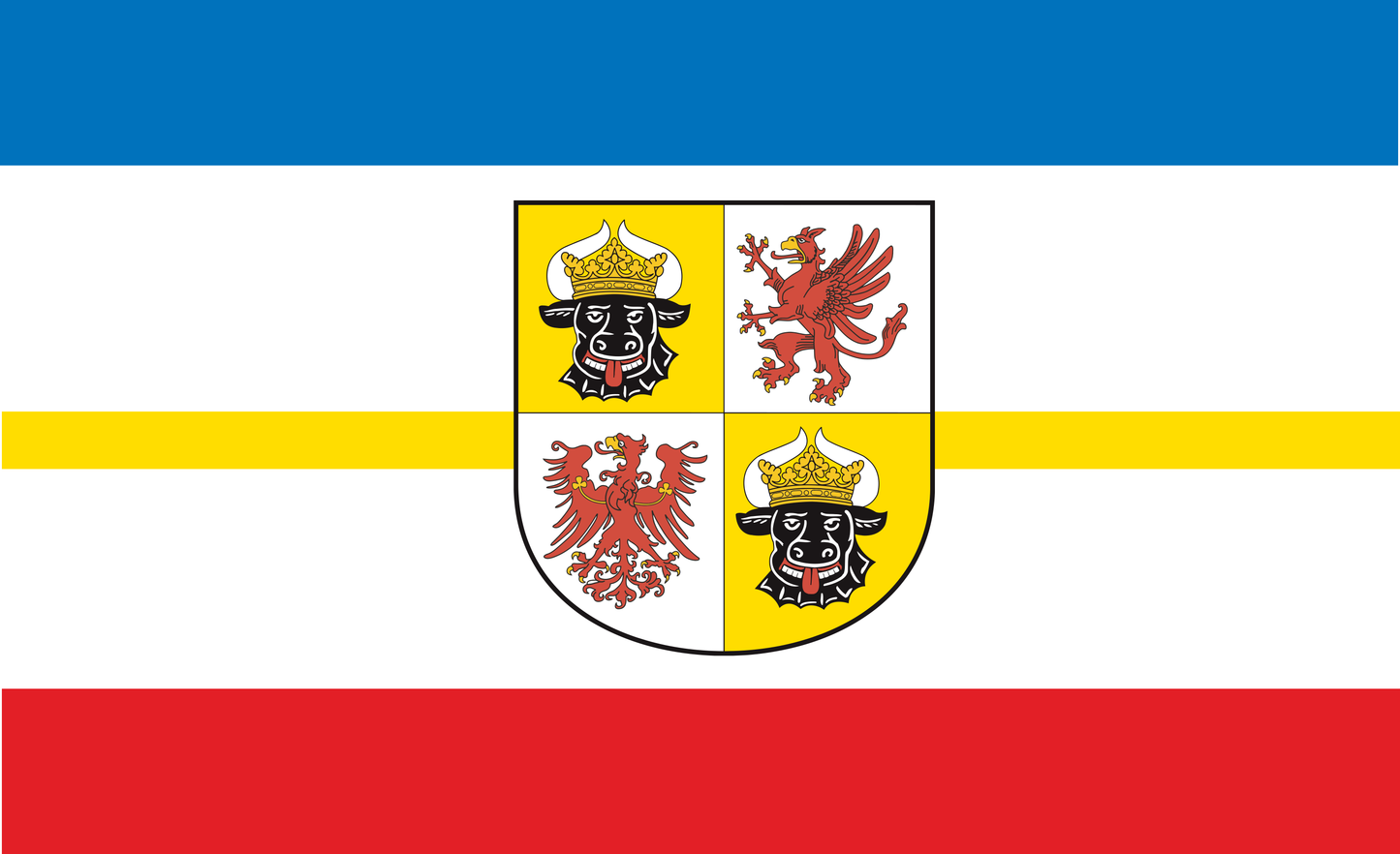 Mecklenburg-Vorpommern Flagge – Ein Symbol norddeutscher Identität