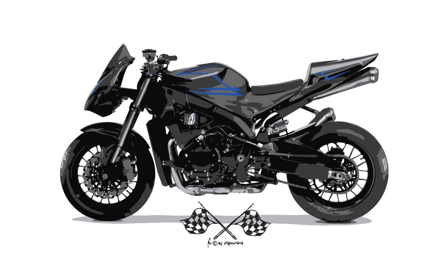 Motorrad 102, Motoradfahne, Motorradflgge, Bikes, Bike Tour, Motorrad Tour