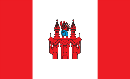 Neubrandenburg Flagge, Mecklenburg Vorpommern