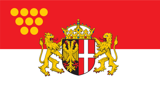 Neuss Flagge, Nordrhein Westfalen