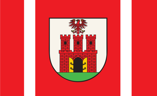 Oderberg Flagge, Brandenburg