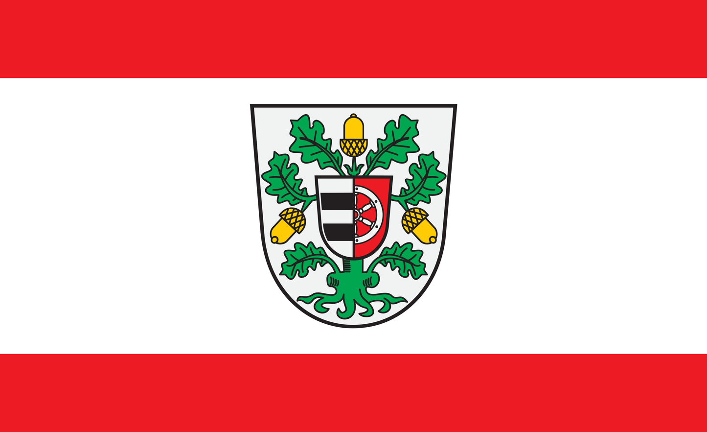 Offenbach Flagge, Hessen