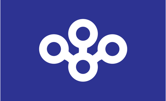 Osakaflagge, Japan, Osaka, Nationalfahnen