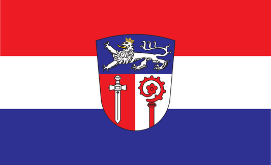 Ostallgäu Kreis Flagge Bayern