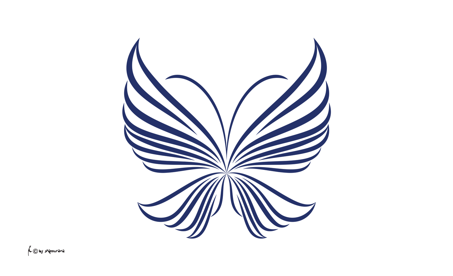 Papillion fine line flag, butterfly flag, animal flags, association flags