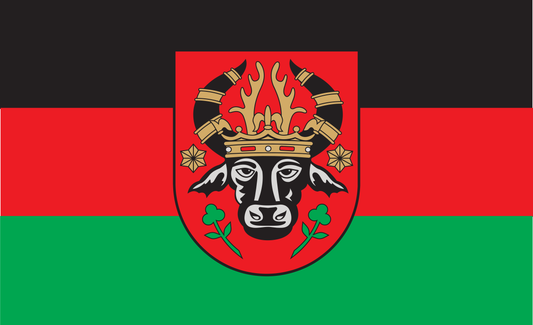 Parchim Flagge, Mecklenburg Vorpommern