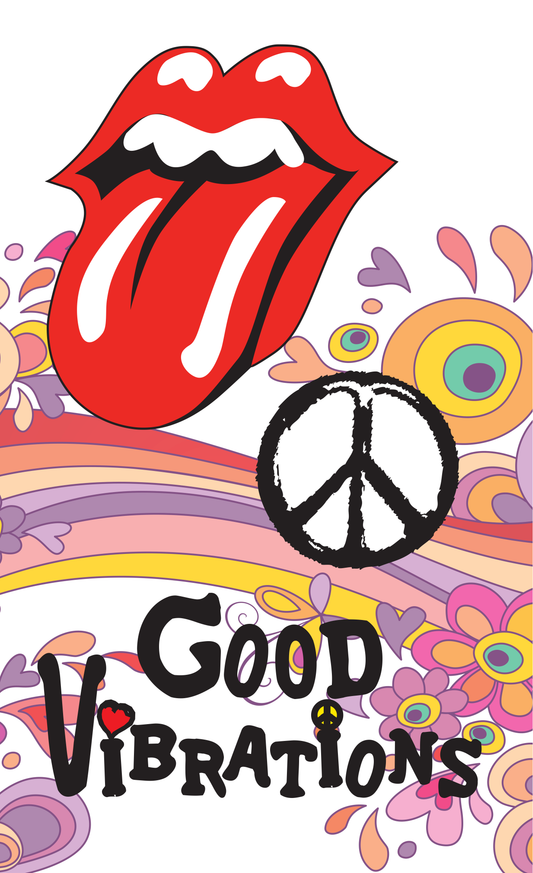 Good Vibrations -Flagge, Partyflagge