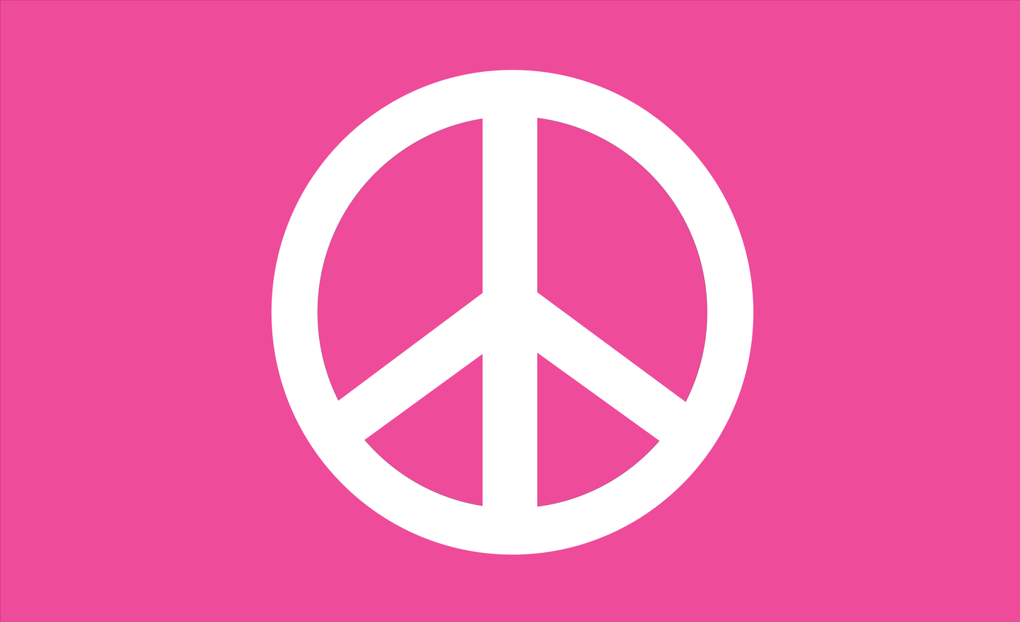 Peace Flagge - Pink 2, Weltfrieden, Peace Fahne, Peace