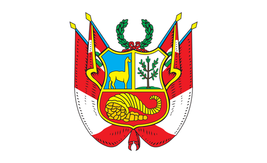 Peruflagge W, Peru, Nationalfahnen