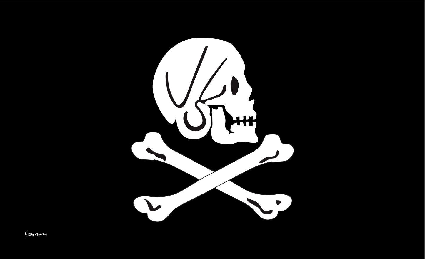 Pirat Captain Every Flagge, Piratenflagge