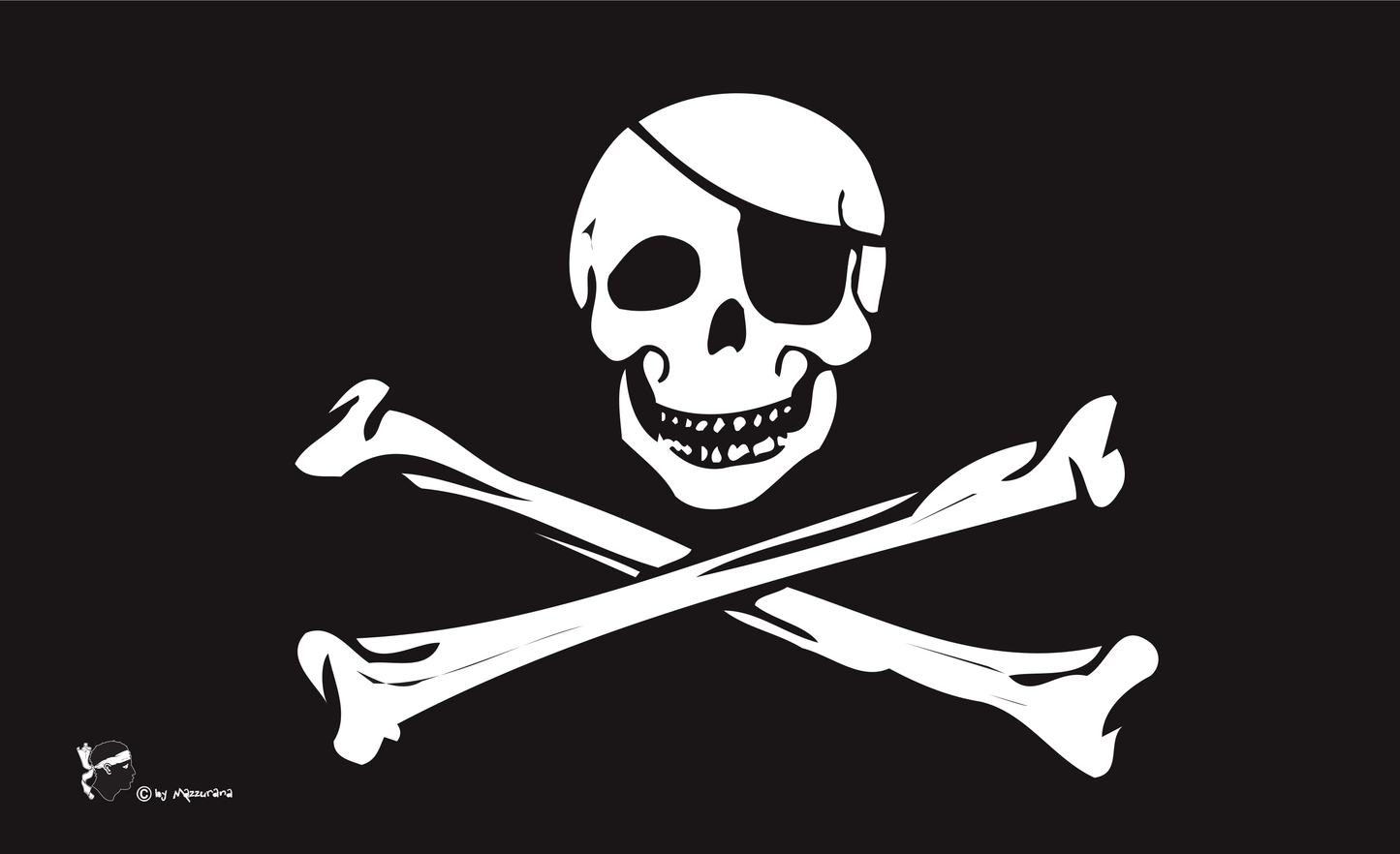 Piratenflagge-Knochen,Jolly Jocker, Piratenfahne