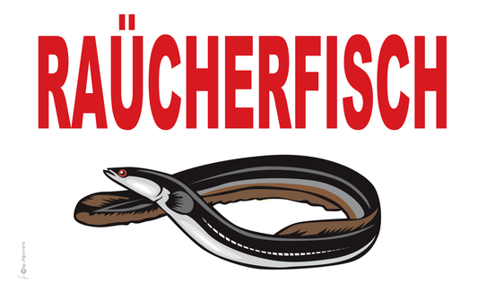 Raücherfisch-Flagge, Verkauf-, Marketing- & Werbung-Flaggen