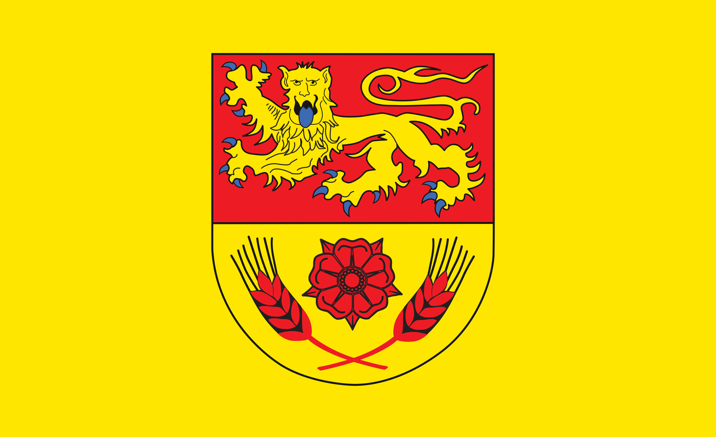 Rellingen Flagge, Schleswig-Holstein