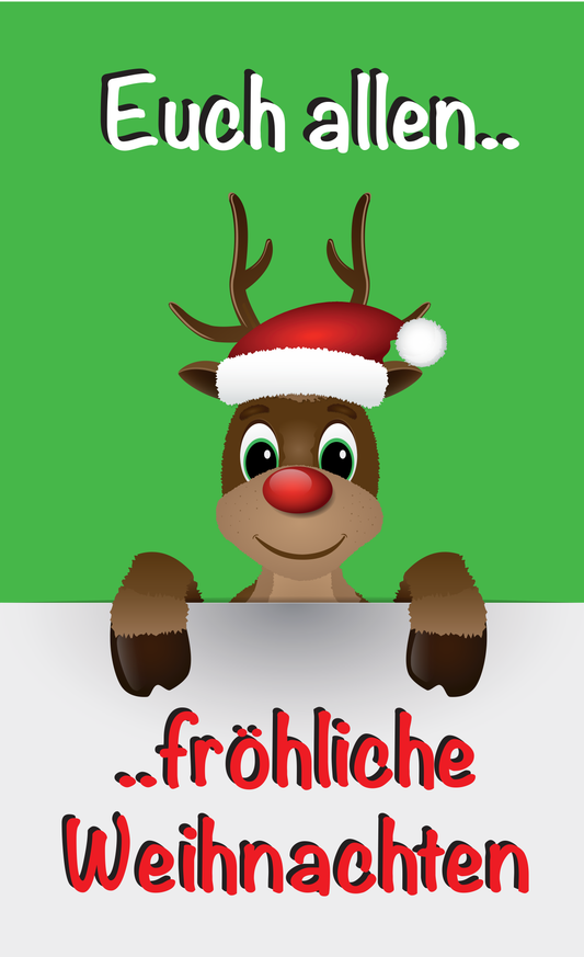 Weihnachtsrentier/Mütze