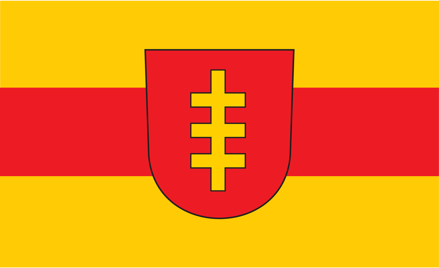 Rintheim Stadtteil Flagge Baden Württemberg