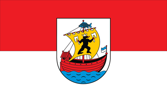 Rosslau Flagge, Sachsen