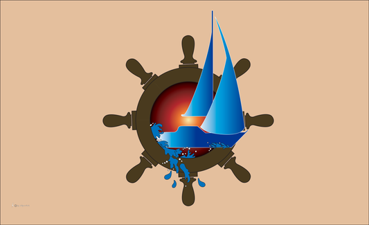 Sailing-Flagge,Ruder,Maritime-Flaggen,Bootsflaggen,Leuchtturm-Flaggen