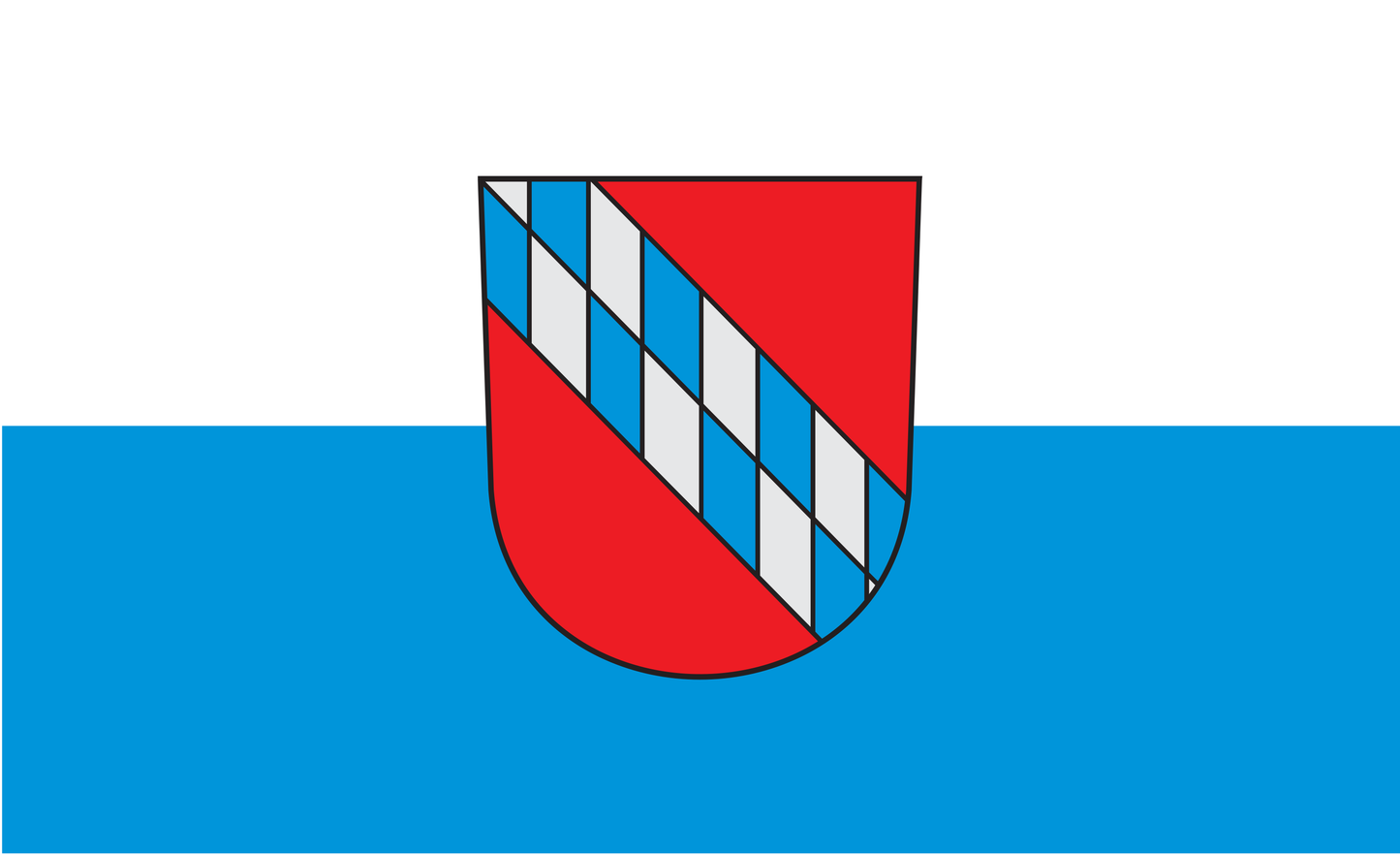 Rühmannsfelden Markt Flagge Bayern