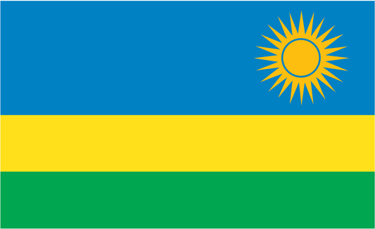 Rwandaflagge, Rwanda, Nationalfahnen