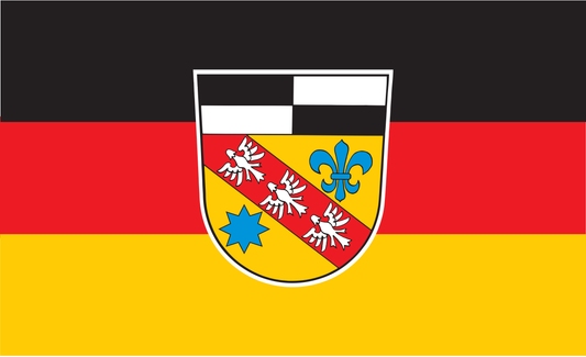 Saarlouis Kreis Flagge Baden Württemberg