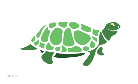 Schildkröte-Flagge,Tierflaggen,Tierzüchter-Flaggen