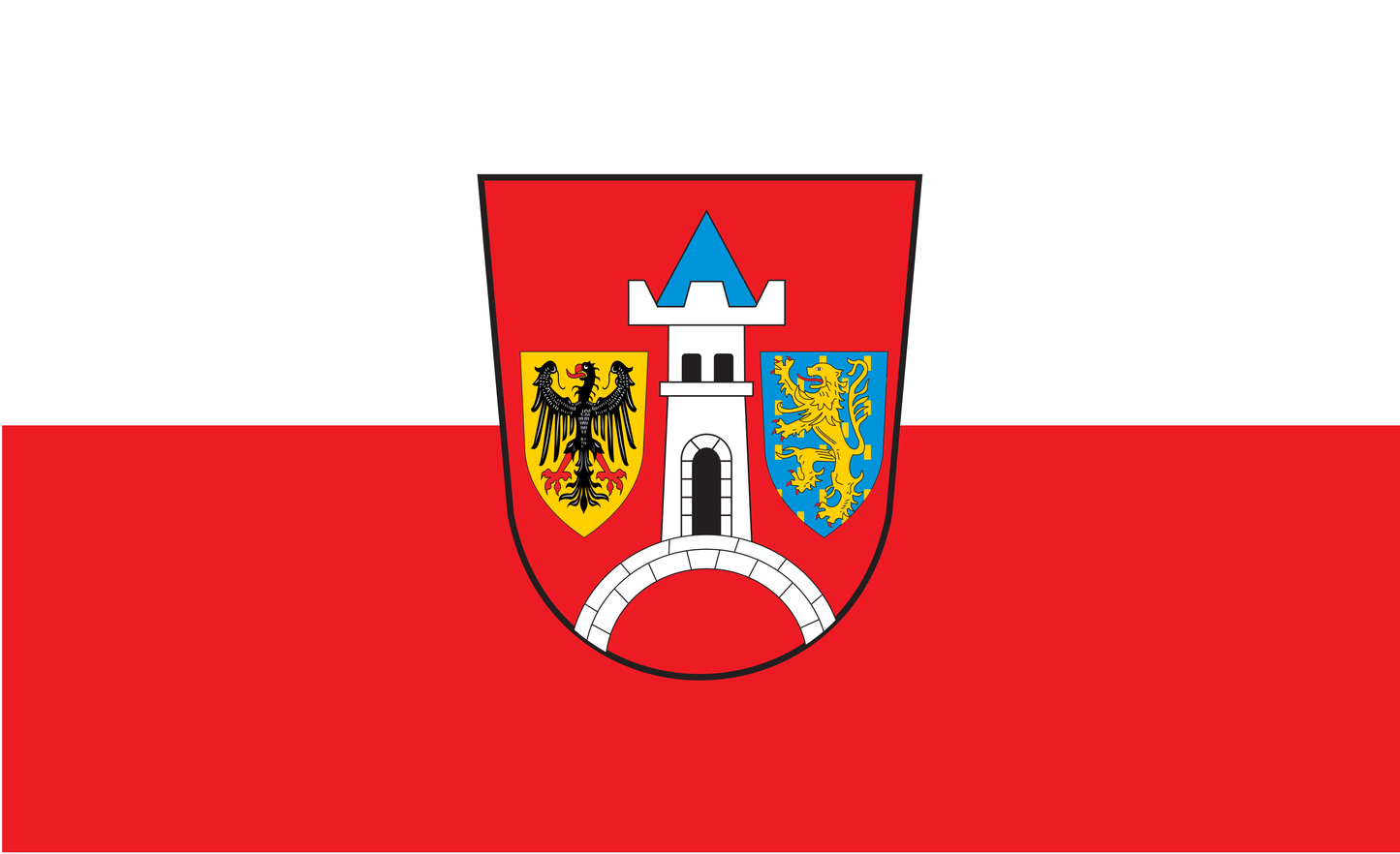 Schwabach Flagge Bayern
