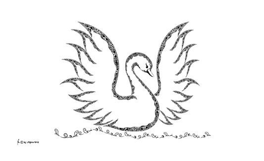 Schwan SW Flagge, Tierflaggen