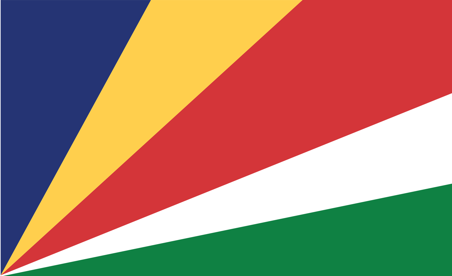 Seychellen-Flaggeflagge, Insel, Nationalfahnen