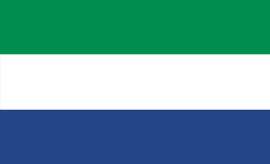 Sierra Leoneflagge, Afrika, Nationalfahnen