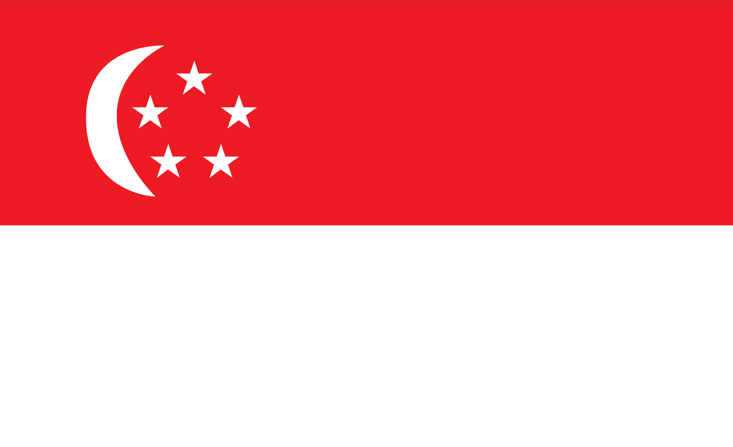 Singapurflagge, Nationalfahnen