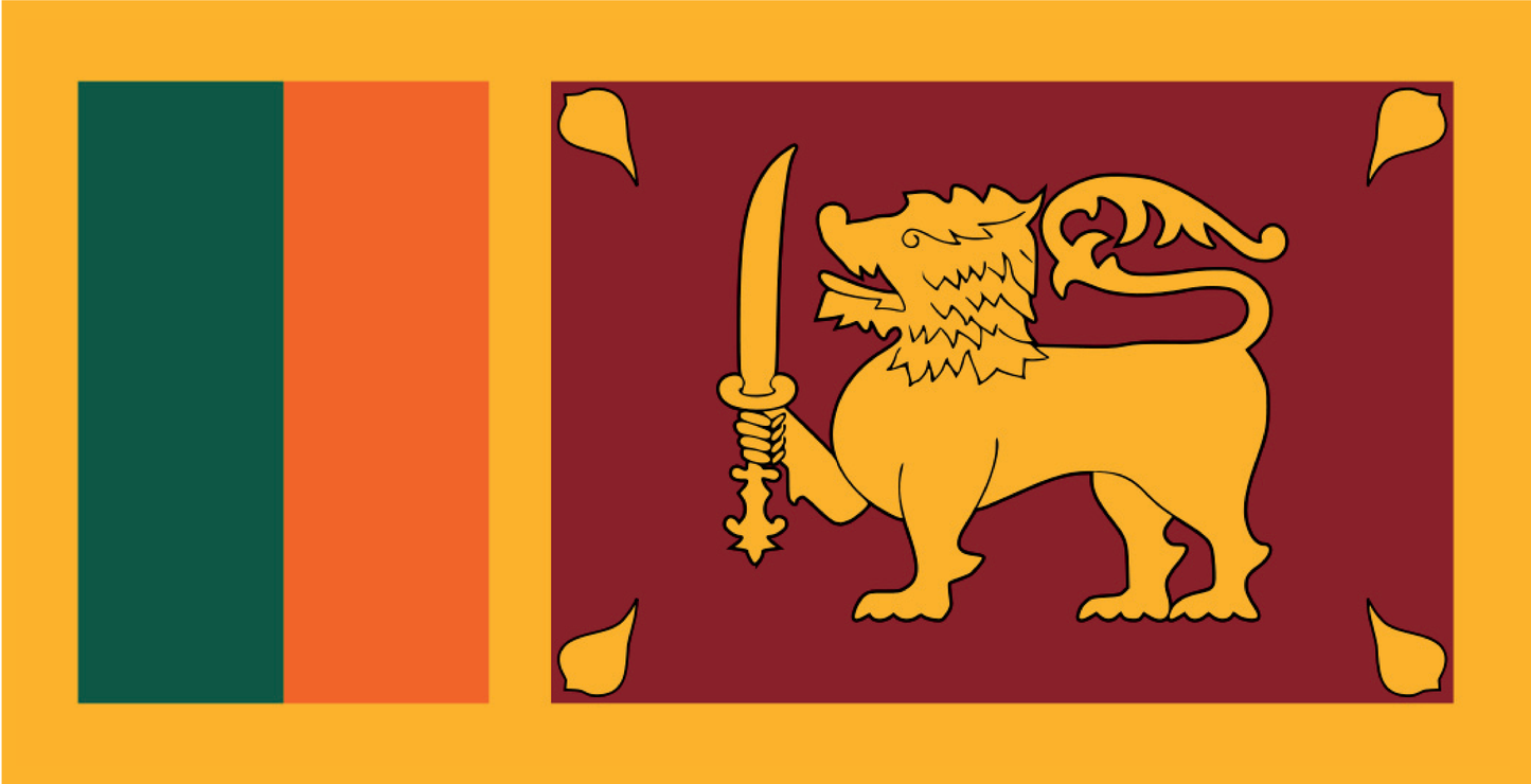 Sri Lanka 160 x 80