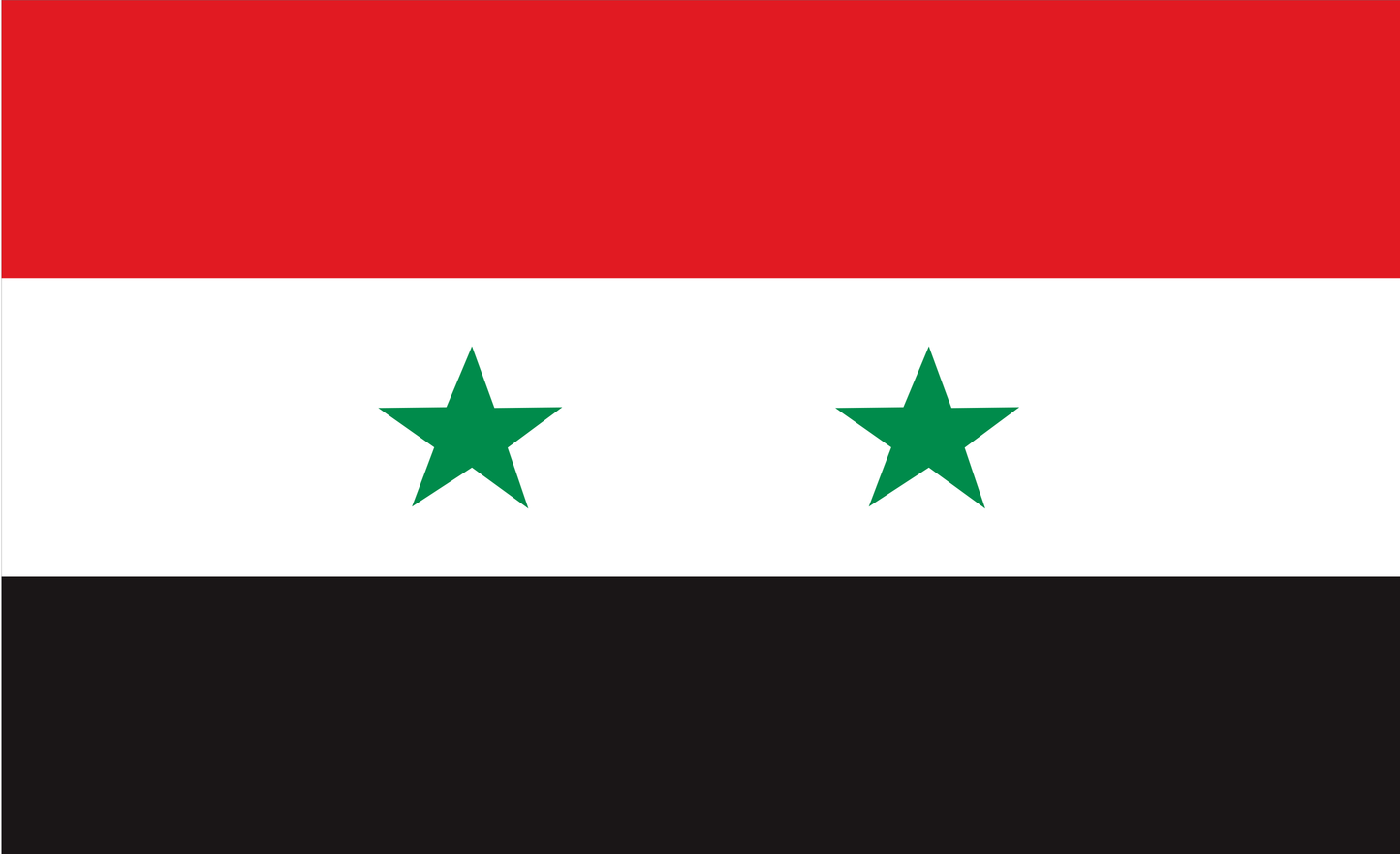 Syrienflagge, Nationalfahnen