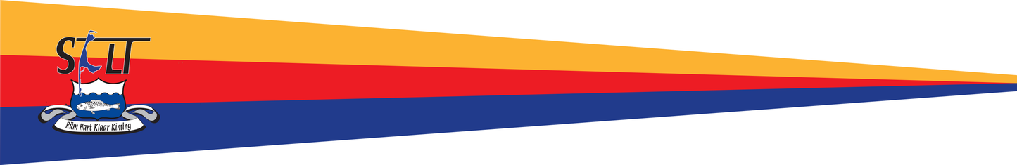 Wimpel "Sylt – Rüm Hart Schriftzug"