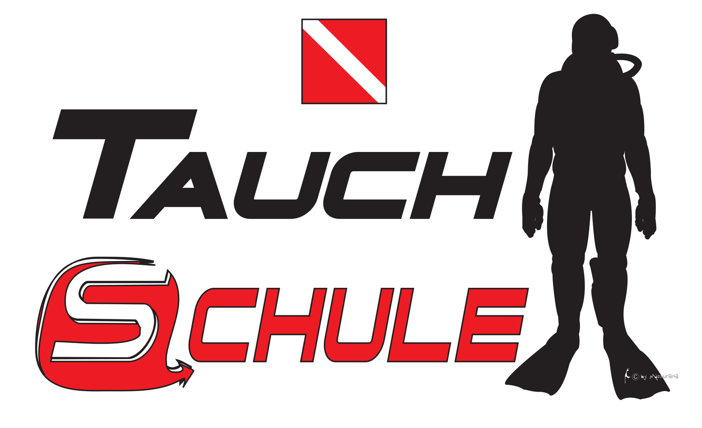 Tauchschule-Flagge , Verkaufs-,Werbung-,Marketingflaggen