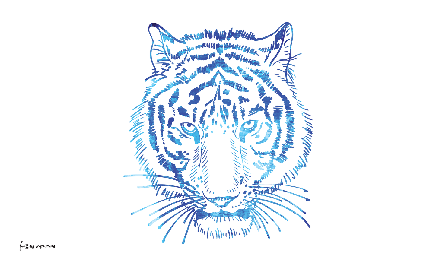 Drapeau Tête de Tigre 1