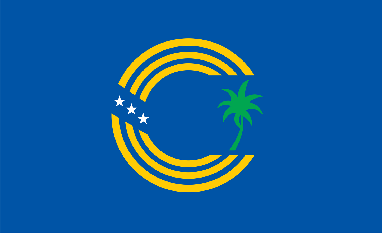 Tokelau-Flagge, Insel, GB, Nationalfahnen