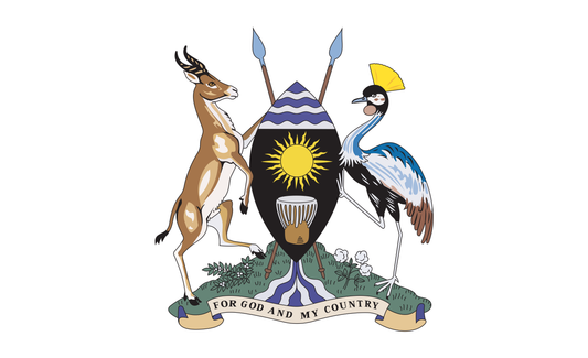 Ugandaflagge W, Nationalfahnen