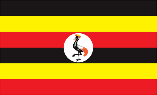 Ugandaflagge, Nationalfahnen
