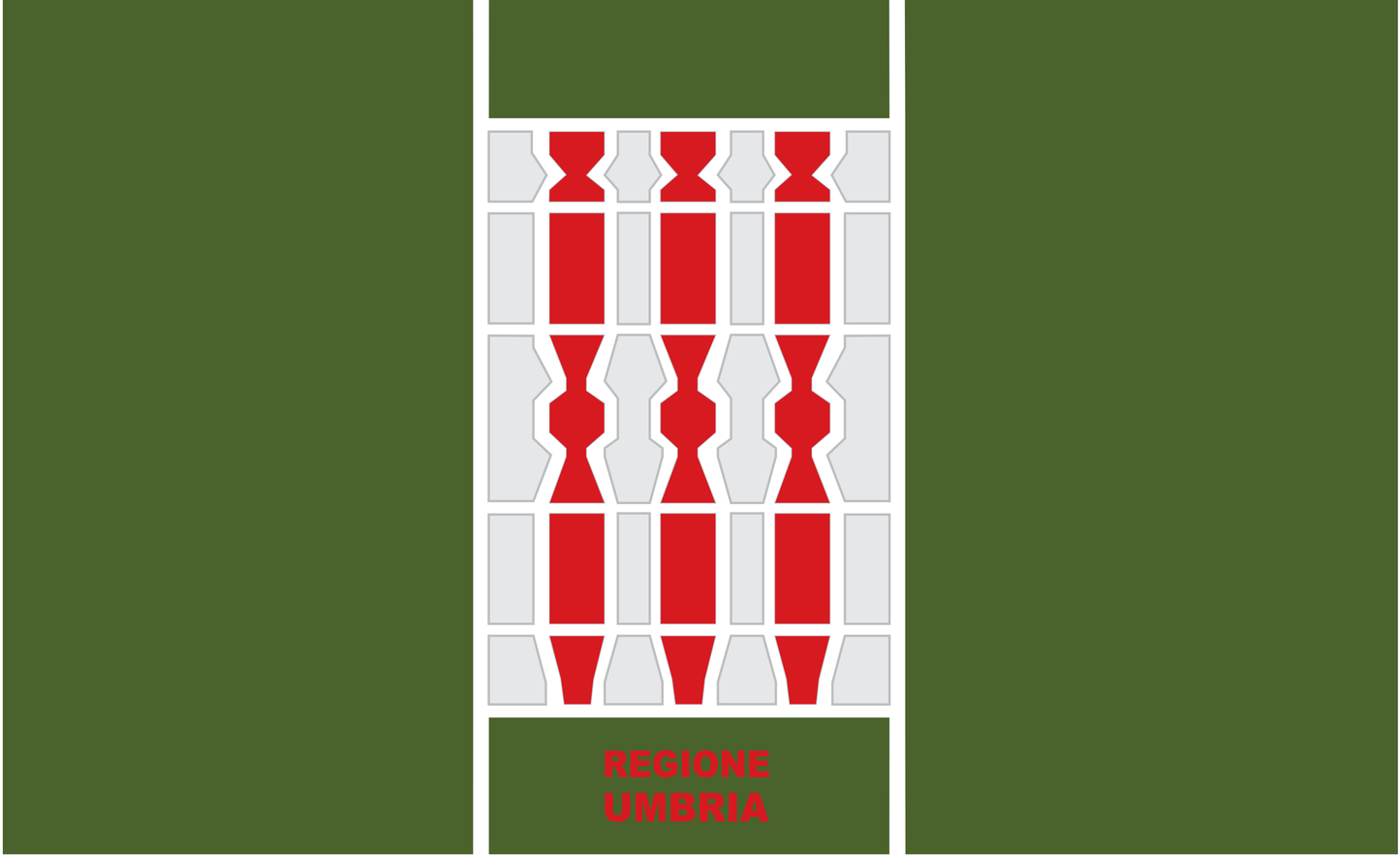 Umbrienflagge, Italien, Nationalfahnen