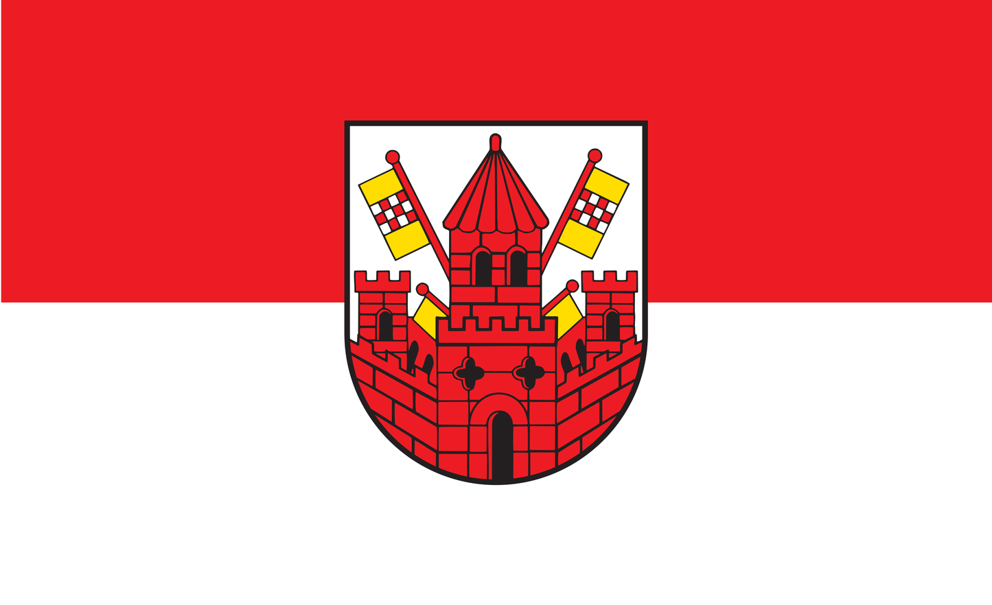 Unna Flagge, Nordrhein-Westfalen