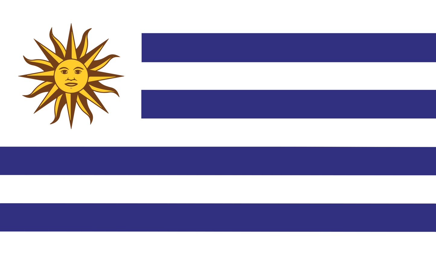 Uruguayflagge, Nationalfahnen