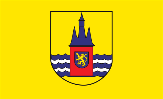 Wangerogeflagge, Deutsche Inselnflagge, Deutschland, Bundesländerflaggen, Gemeindeflaggenlagge