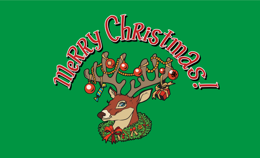 Weihnachts-Rentier, Weihnachten, Frohes Fest