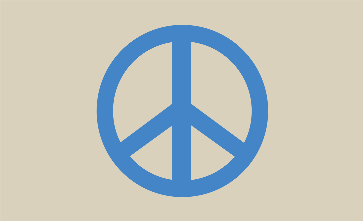 Weltfrieden 2 - Peace Flagge, Friedensfahne, Friedensflagge