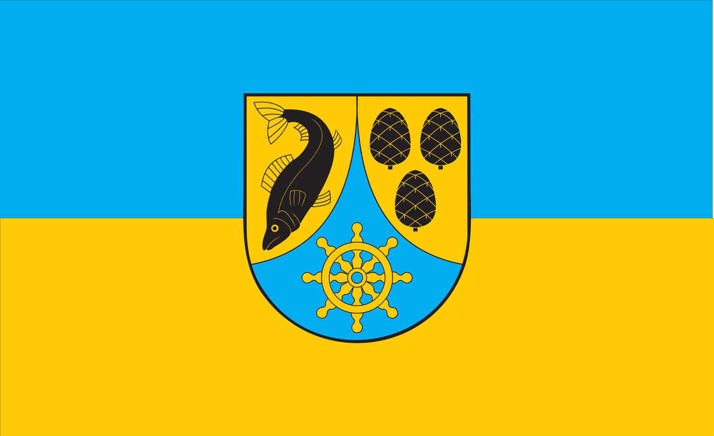 Wendisch Flagge, Brandenburg