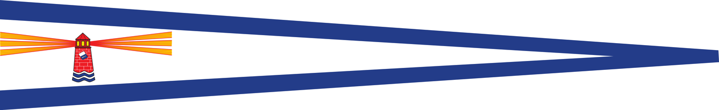 Wimpel "Westerland" – Maritimes Design mit regionalem Bezug