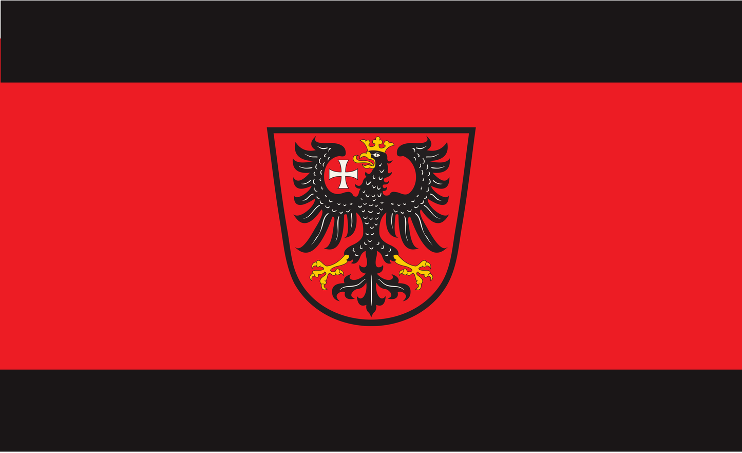 Wetzlarflagge, Hessen, Deutschland, Bundesländerflaggen, Gemeindeflaggenlagge