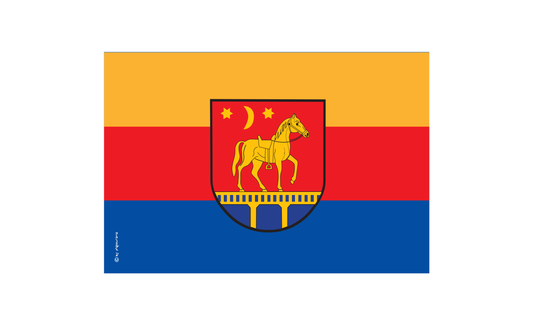 Wiedinghardeflagge, Schleswigholsteinflagge, Deutschland, Bundesländerflaggen, Gemeindeflaggenlagge