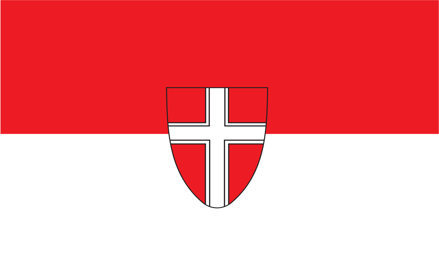 Wienflagge, Österreich, Wien, Nationalfahnen