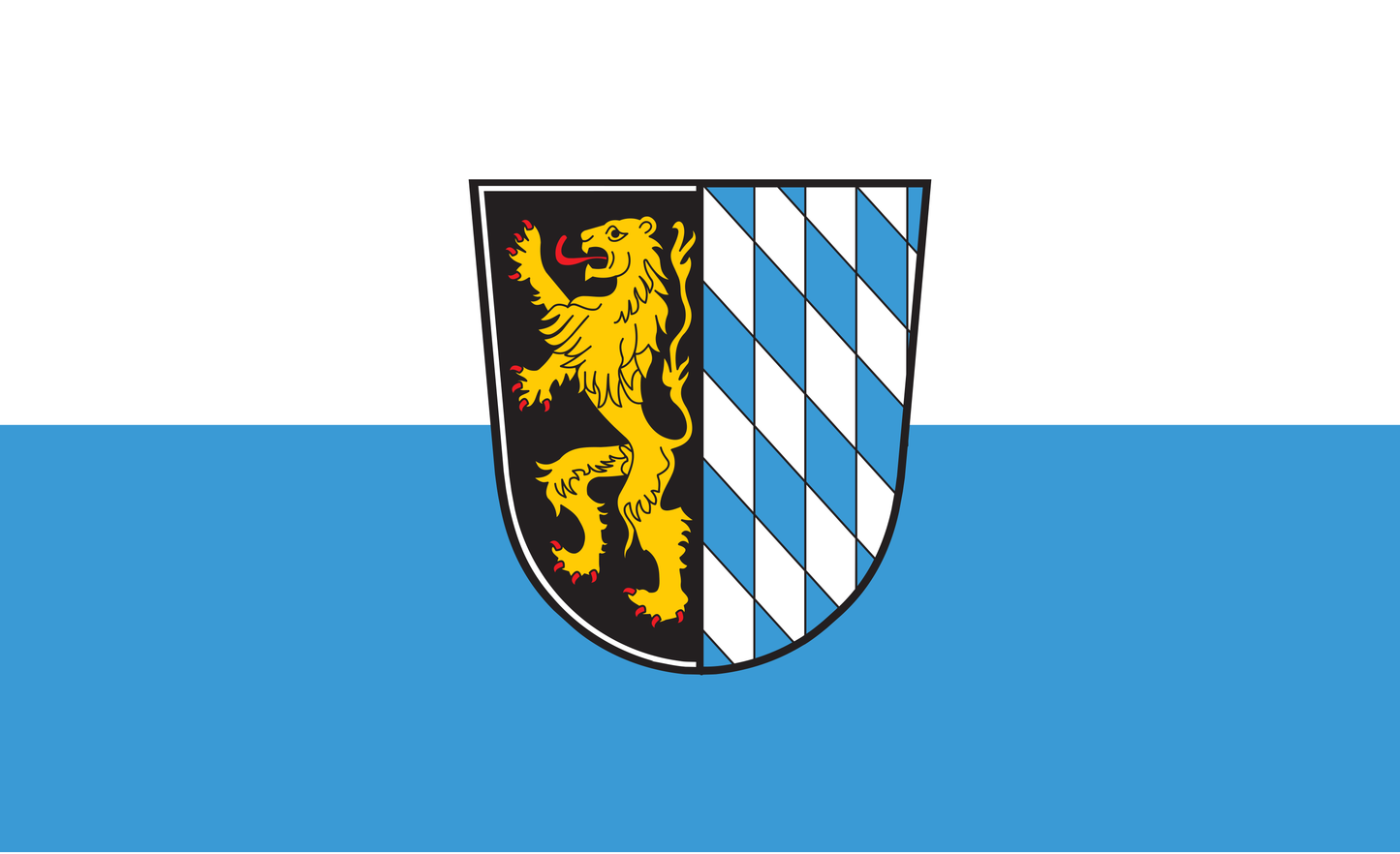 Wiesloch Flagge Baden Württemberg